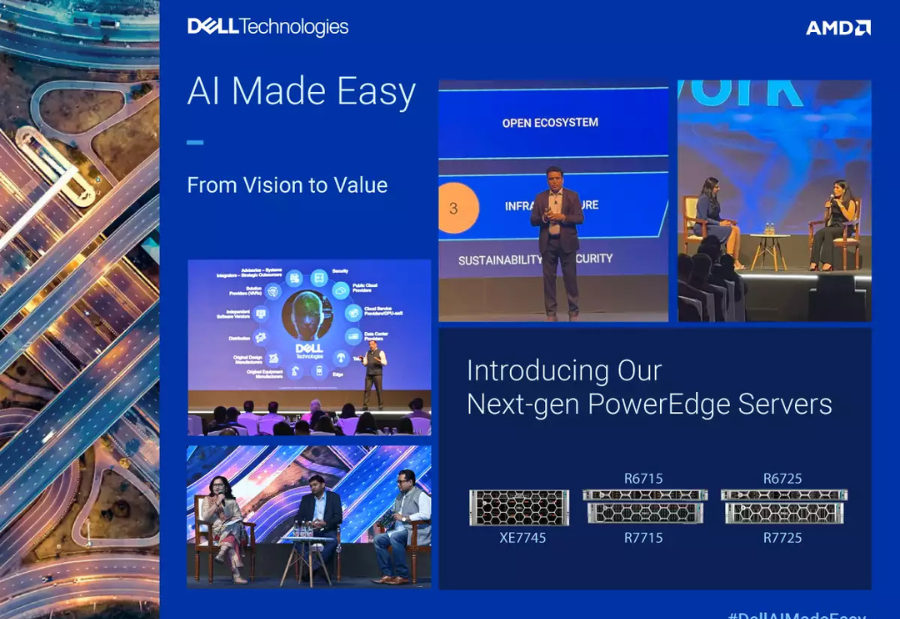 Dell Technologies partnered with AMD and unveiled its next-gen PowerEdge AI Servers in Mumbai
