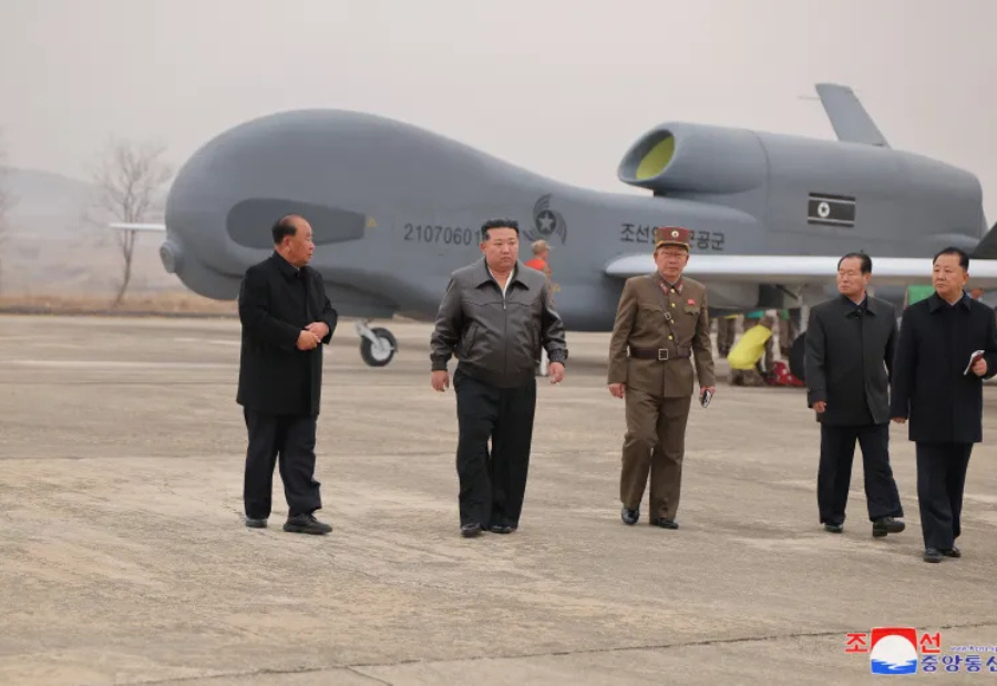 Kim Jong Un has supervised his country’s testing of new AI-equipped suicide drones
