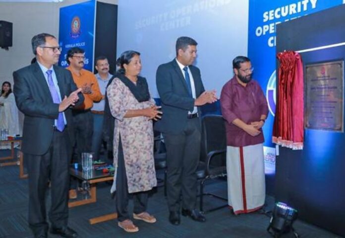Shri Pinarayi Vijayan, Hon. Chief Minister of Kerala Inaugurates Advanced Cybersecurity Operations Centre (SOC) of Kerala Police developed by C-DOT to safeguard Police Systems & Critical Infrastructure Shri Pinarayi Vijayan, Hon. Chief Minister of Kerala Inaugurates Advanced Cybersecurity Operations Centre (SOC) of Kerala Police developed by C-DOT to safeguard Police Systems & Critical Infrastructure