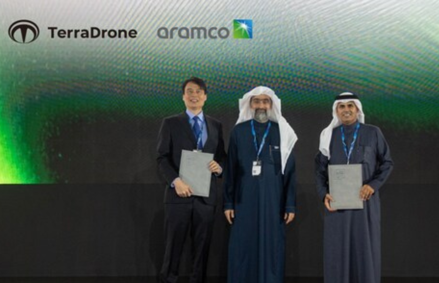 Terra Drone signs MoU with Aramco to promote innovation and localization of drone technology