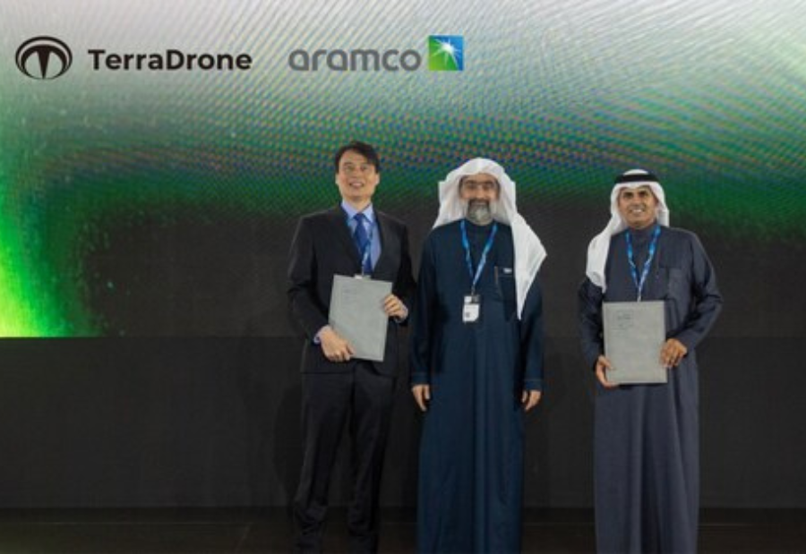 Terra Drone signs MoU with Aramco to promote innovation and localization of drone technology