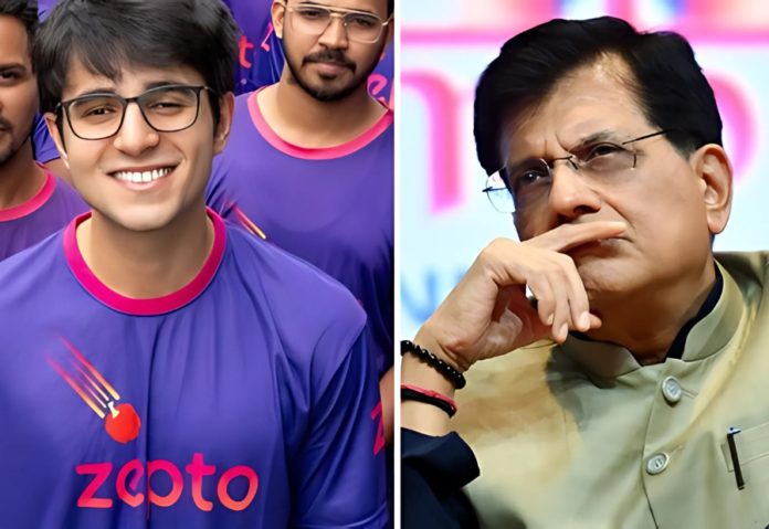 Zepto CEO Aadit Palicha responds to Piyush Goyal’s ‘delivery boys and girls’ remark