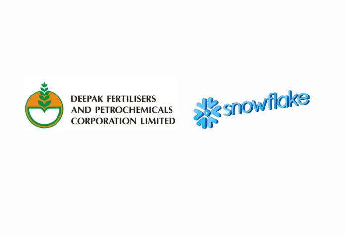 Deepak Fertilisers Embraces AI-Powered Evolution with Snowflake to Reshape Manufacturing Intelligence Deepak Fertilisers Embraces AI-Powered Evolution with Snowflake to Reshape Manufacturing Intelligence