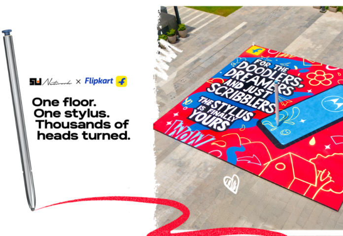 SW Network and Flipkart Unveil India’s First Mall Floor Doodle Activation