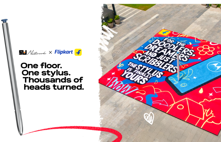 SW Network and Flipkart Unveil India’s First Mall Floor Doodle Activation