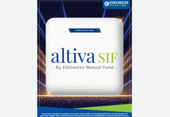 Edelweiss Unveils ‘altiva SIF’ to Redefine the Future of Investing Edelweiss Unveils ‘altiva SIF’ to Redefine the Future of Investing