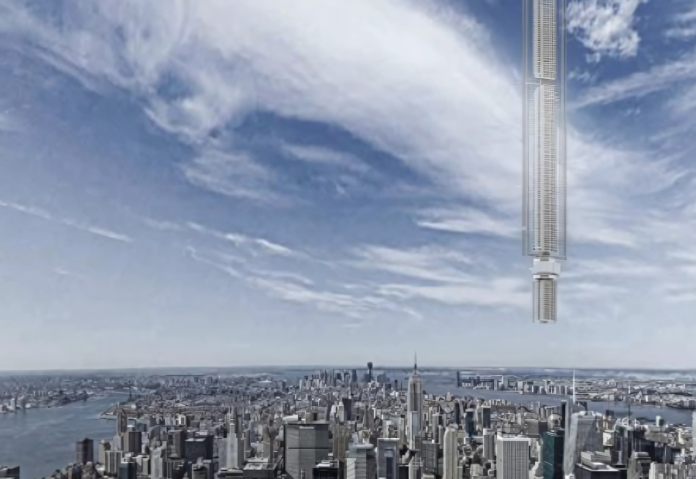 A Tower Suspended From Space: The Visionary Analemma Tower to Hover Above Dubai