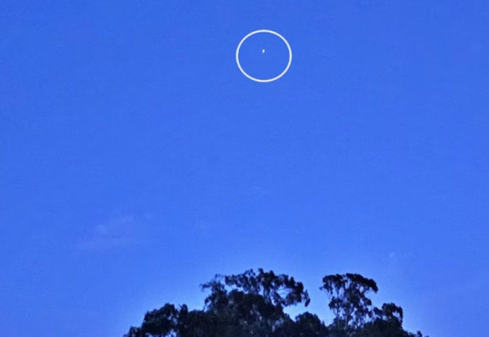 Indian Astronaut Seen Aboard ISS Over Kodaikanal Skies Indian Astronaut Seen Aboard ISS Over Kodaikanal Skies