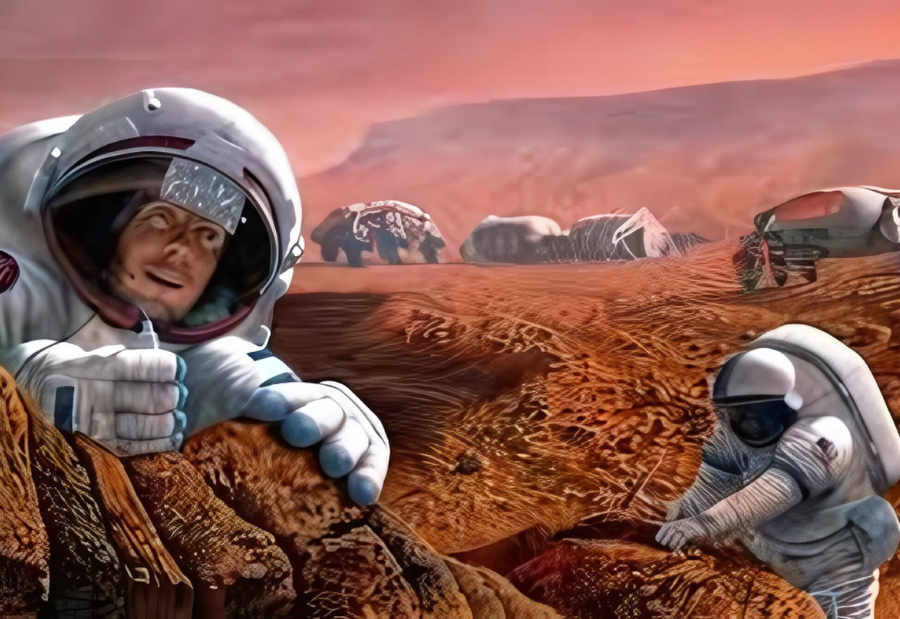 Bioplastic Chambers Help Algae Survive Simulated Mars Conditions
