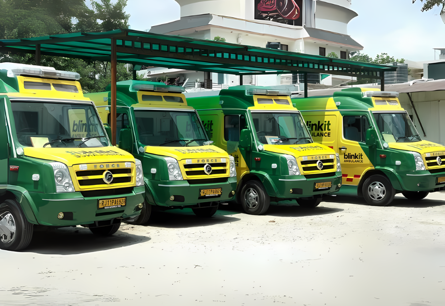 Blinkit Expands 10-Minute Ambulance Service in Gurugram to 12 Vehicles