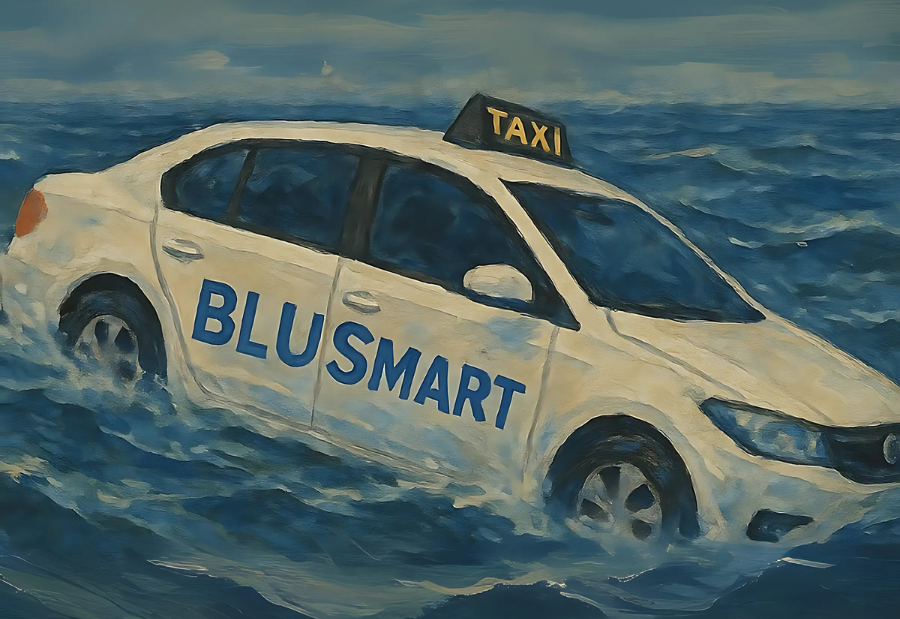 BluSmart Admitted to Insolvency After ₹1.28 Crore Default