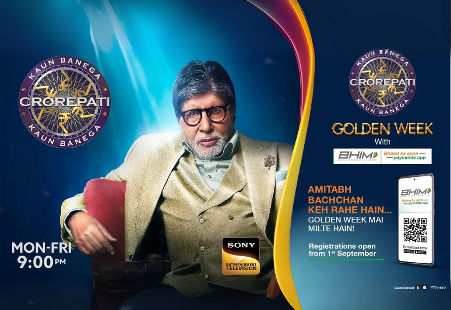 BHIM App Partners with Kaun Banega Crorepati to Launch Golden Week Special for Users