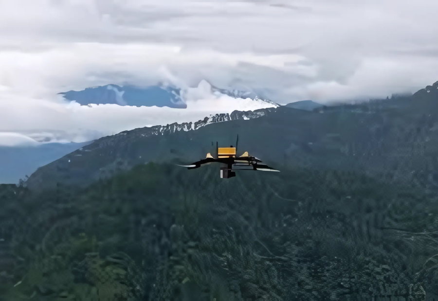 ideaForge Unveils Q6V2 GEO Mapping Drone at PRAGYA 2025