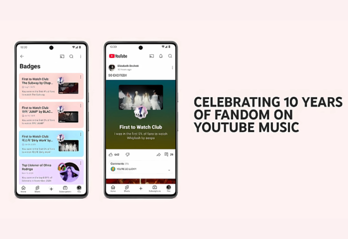 YouTube Music Marks 10 Years with New ‘Taste Match’ Playlists
