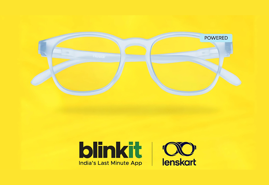 Blinkit Launches Quick Delivery of Powered Spectacles from Lenskart in Major Cities