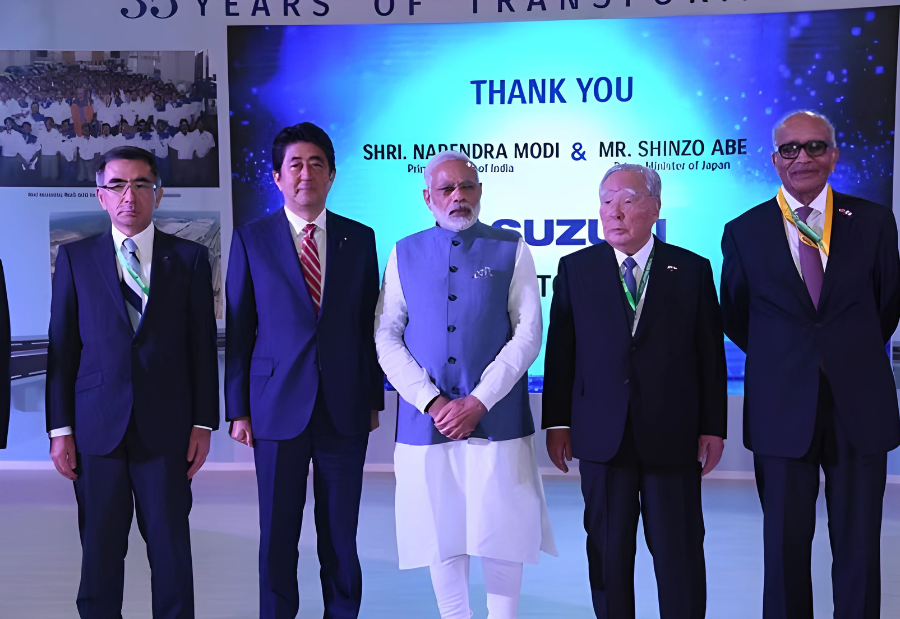 PM Modi Launches Maruti Suzuki’s First Global EV And Lithium Ion Battery Plant In Gujarat