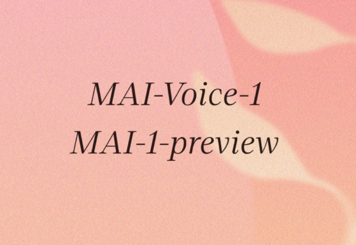 Microsoft Introduces Its First In-House AI Models MAI-1-Preview And MAI-Voice-1 Microsoft Introduces Its First In-House AI Models MAI-1-Preview And MAI-Voice-1