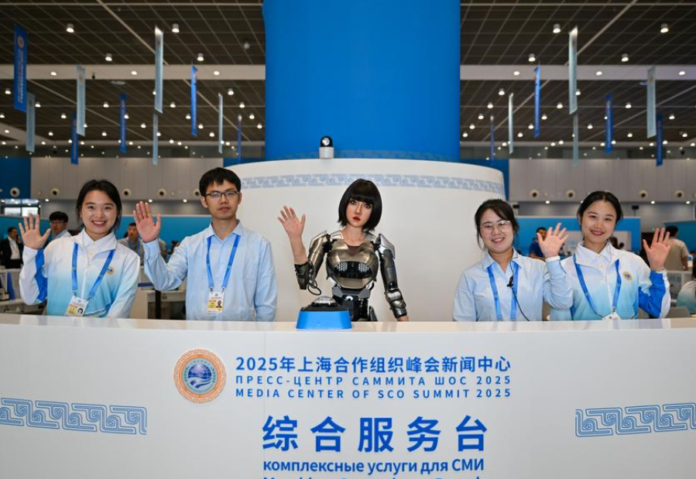 AI Humanoid Xiao He to Assist at Largest-Ever SCO Summit in Tianjin AI Humanoid Xiao He to Assist at Largest-Ever SCO Summit in Tianjin