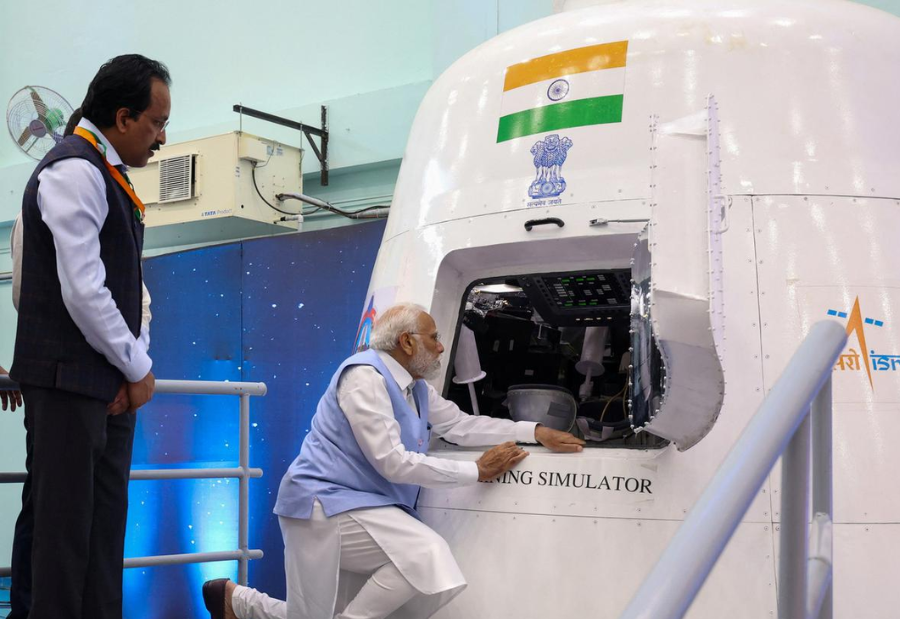 PM Modi Announces India’s Plan to Build Space Station by 2035