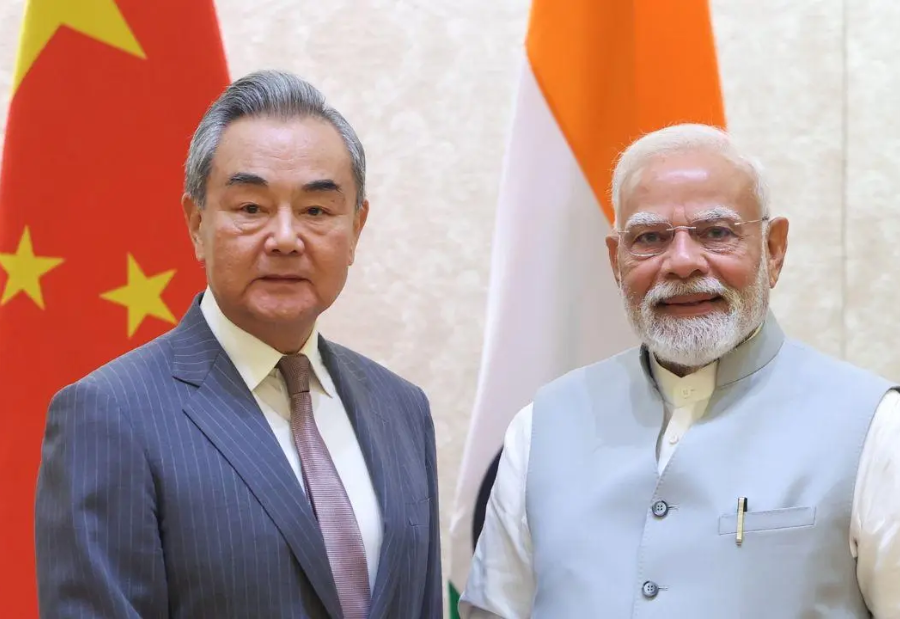 PM Modi Meets Chinese Foreign Minister Wang Yi Ahead Of SCO Summit
