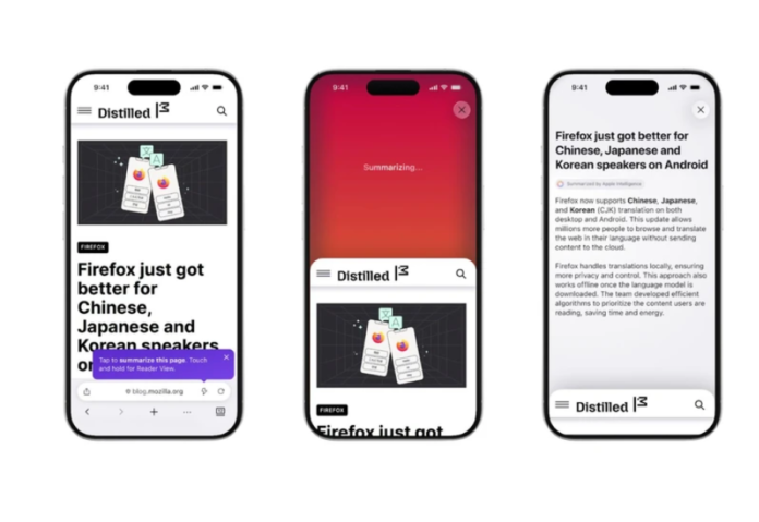 Mozilla Brings AI-Powered “Shake to Summarise” Feature to Firefox on iPhones