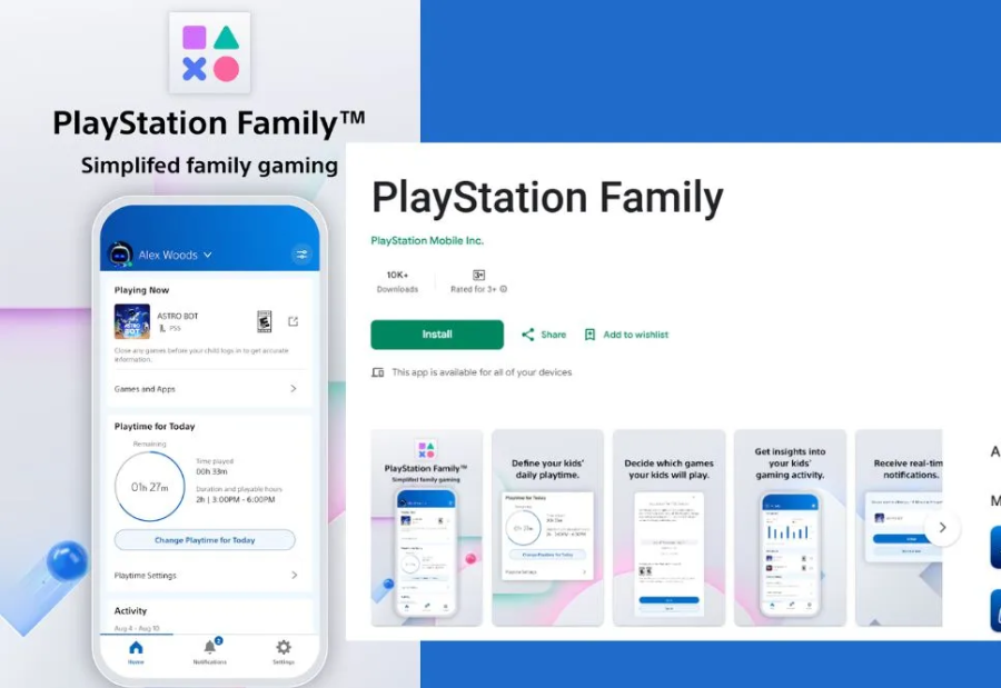 Sony Launches PlayStation Family App to Give Parents Better Control Over Gaming