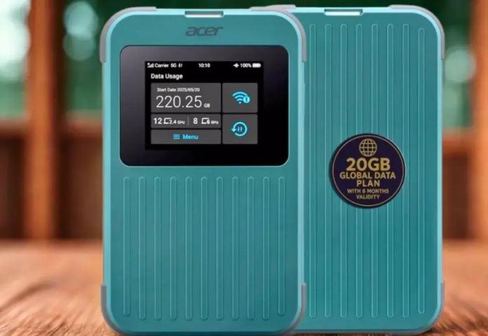Acer Launches Connect M4 5G Hotspot in India with IP68 Rating and Tri SIM Support