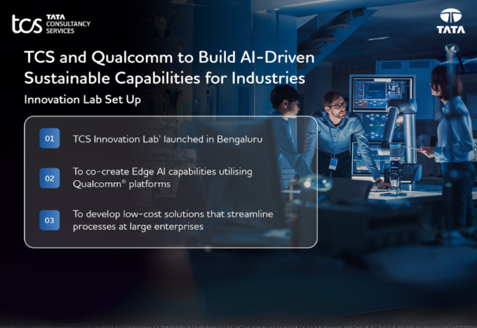 TCS and Qualcomm Collaborate to Develop AI-Driven Smart, Sustainable Capabilities for Industries