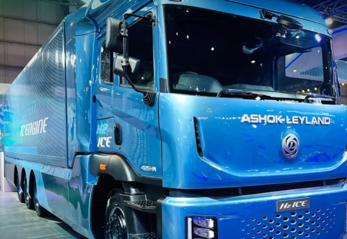 Ashok Leyland to Launch Hydrogen-Powered Trucks in India by 2027