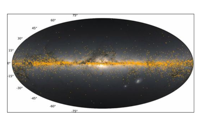 Scientists used Data from more than 6,000 open clusters to map the dusty veil of Milky Way Scientists used Data from more than 6,000 open clusters to map the dusty veil of Milky Way