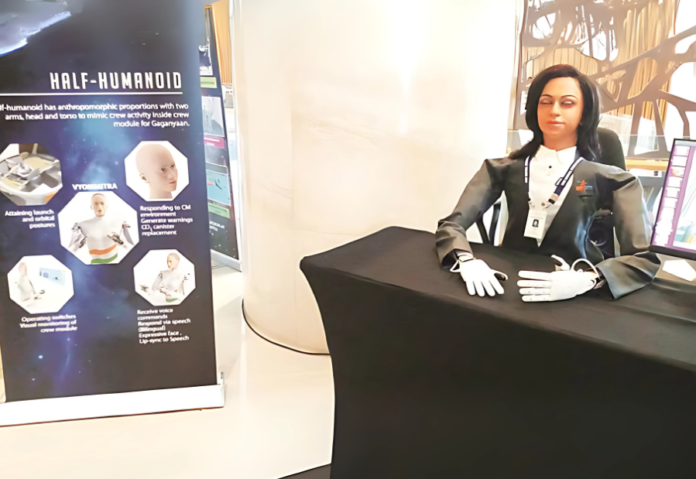 ISRO to Launch AI-Powered Half-Humanoid Vyommitra on Gaganyaan Test Mission