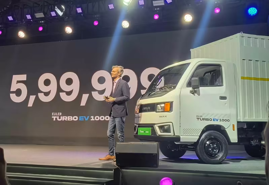Euler Motors Launches World’s First 1-Tonne Electric Mini Truck at ₹5.99 Lakh