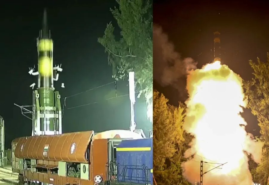 India Successfully Conducts First Rail-Based Test of Agni-Prime Ballistic Missile