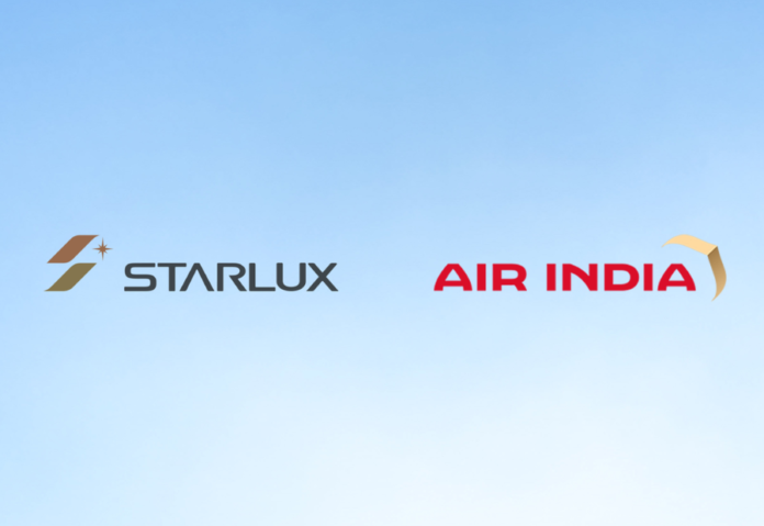 Air India partners with STARLUX Airlines to boost connectivity to Taiwan via Southeast Asia Air India partners with STARLUX Airlines to boost connectivity to Taiwan via Southeast Asia