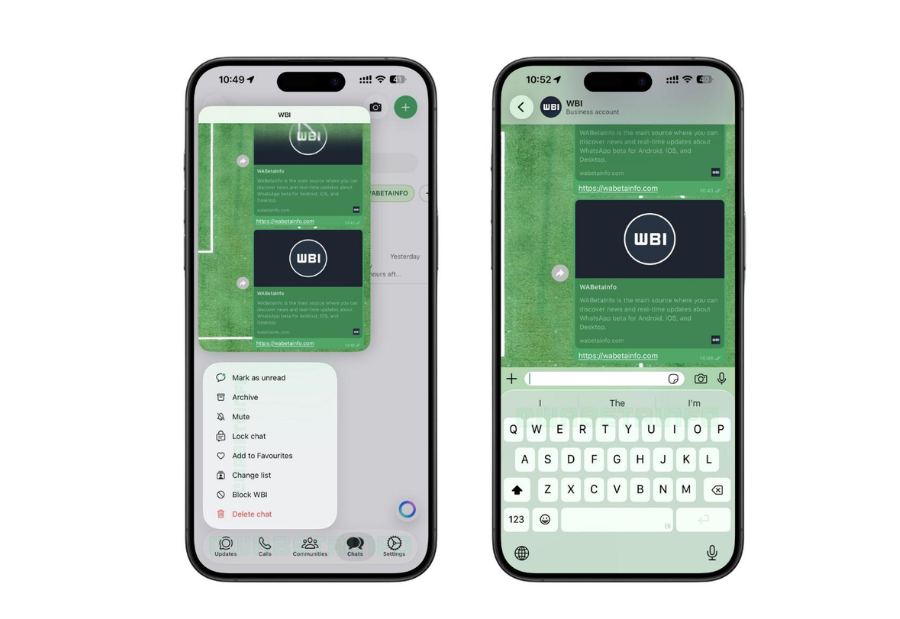 WhatsApp introduces Liquid Glass interface for iOS users with major visual upgrade