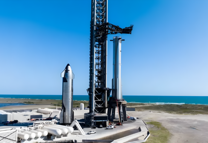 SpaceX rolls out Super Heavy booster to launch pad for Starship Flight 11 SpaceX rolls out Super Heavy booster to launch pad for Starship Flight 11
