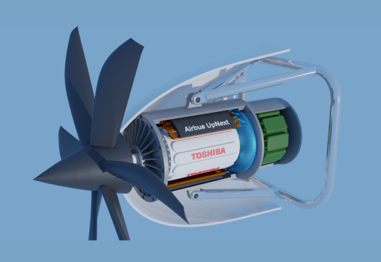 Airbus and Toshiba explore superconducting motor technology for hydrogen powered aircraft