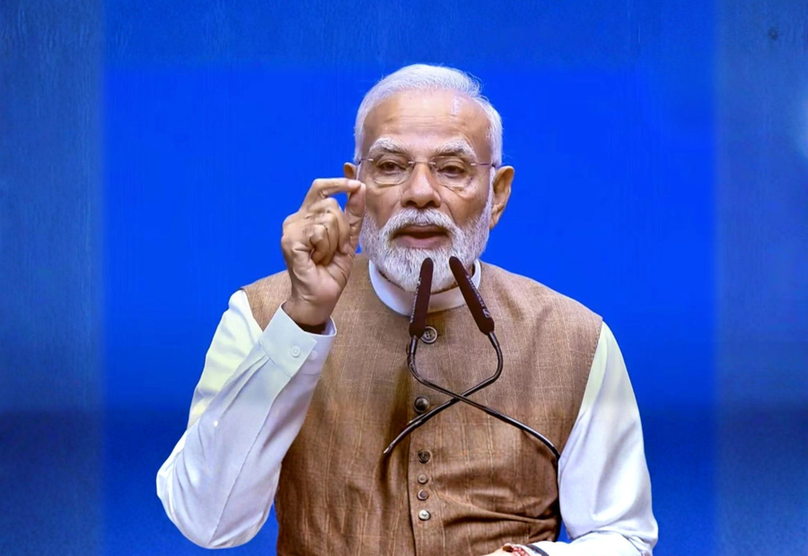 PM Modi says Mobile data cheaper than a cup of tea in India : IMC 2025