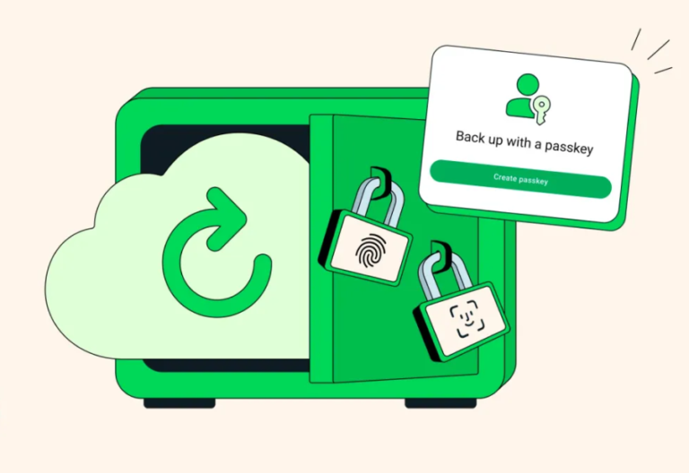 WhatsApp introduces passkey protection for chat backups to enhance privacy