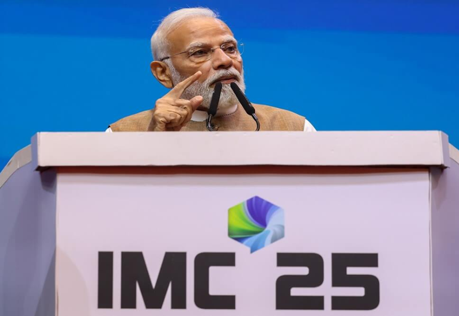 ‘India’s indigenous 4G stack now export ready’, Says PM Modi at IMC 2025