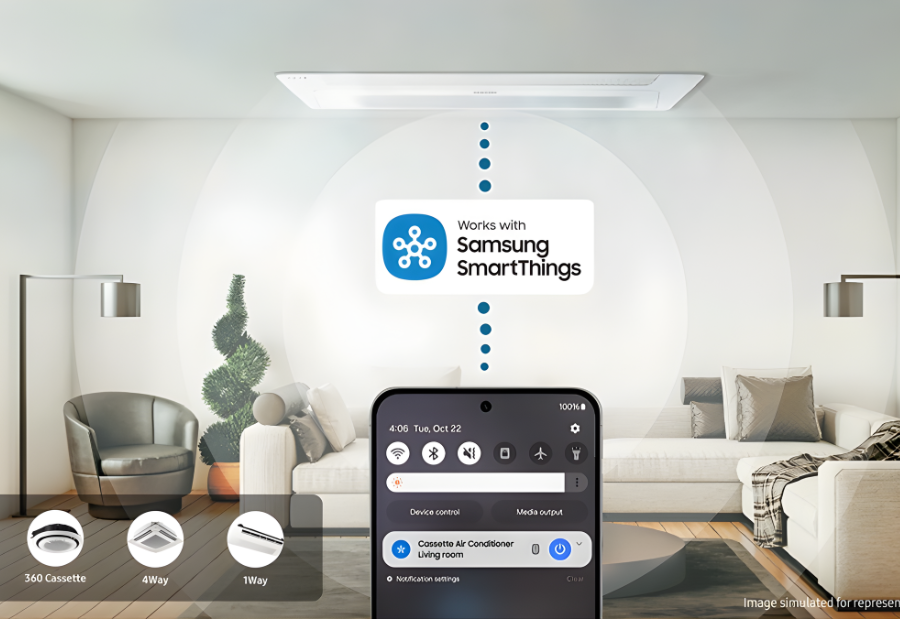 Samsung launches Made-in-India WindFree Cassette ACs for smarter, energy-efficient cooling