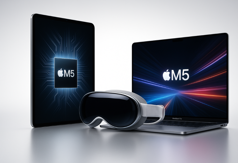 Apple unveils M5 chip with new iPad Pro, MacBook Pro, and Vision Pro