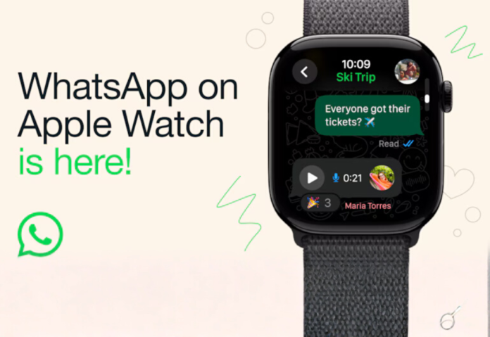 WhatsApp launches official app for Apple Watch