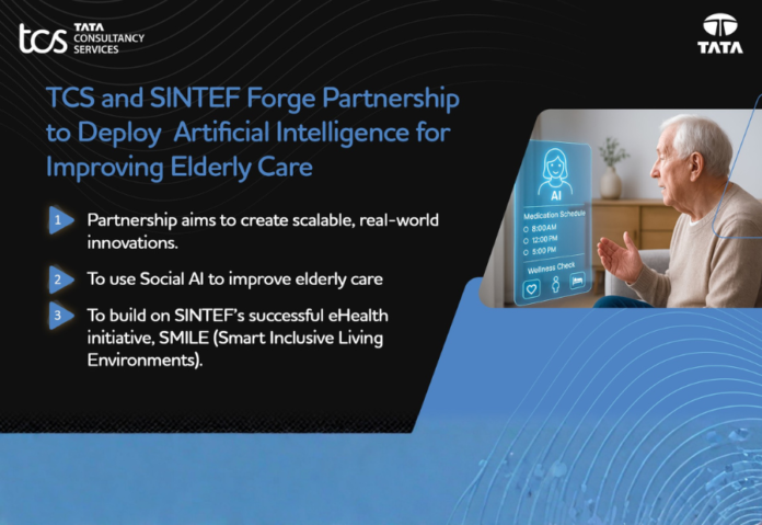 TCS and SINTEF Forge Partnership to Deploy Artificial Intelligence for Improving Elderly Care