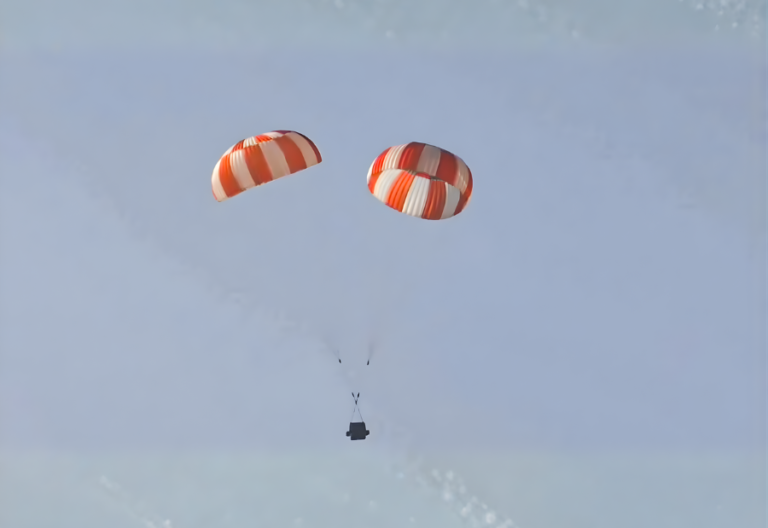 ISRO successfully tests main parachutes for Gaganyaan crew module
