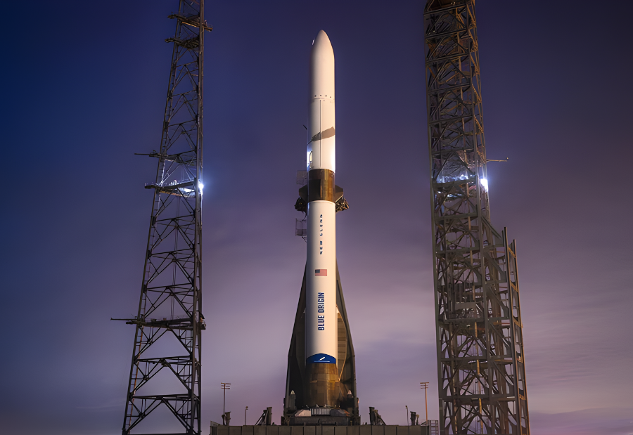 Blue Origin unveils new super heavy class rocket to challenge SpaceX