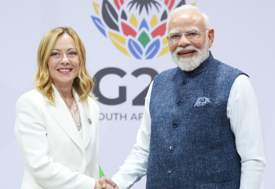 India and Italy Strengthen Tech & Security Ties at G20 Summit in Johannesburg