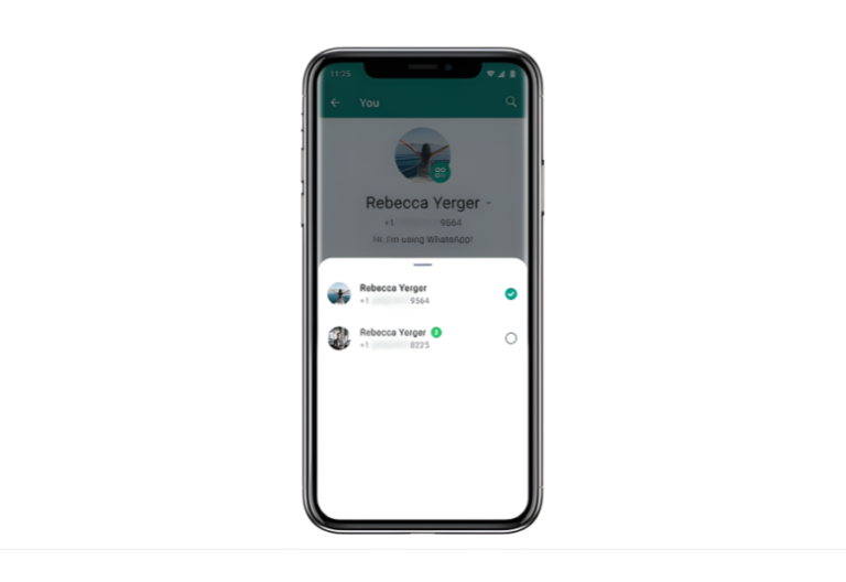 WhatsApp begins rolling out multi account support for iPhone users