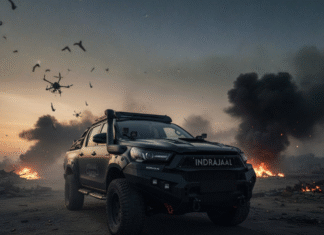 Indrajaal unveils AI powered anti drone patrol vehicle for security operations Indrajaal unveils AI powered anti drone patrol vehicle for security operations