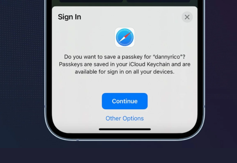 How to set up and use passkeys on an iPhone for safer and easier sign ins